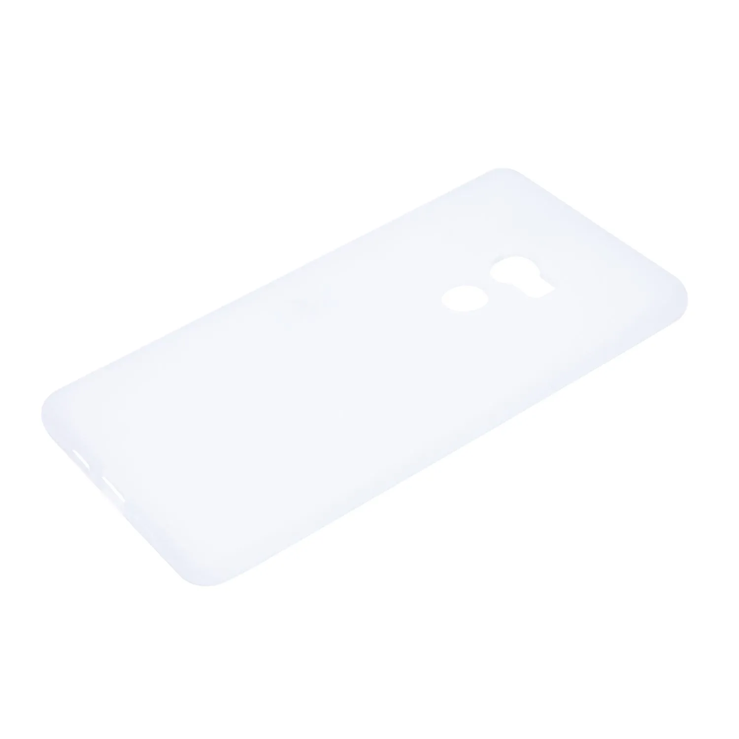 For HUAWEI Y6 2019 Lovely Candy Color Matte TPU Anti-scratch Non-slip Protective Cover Back Case white