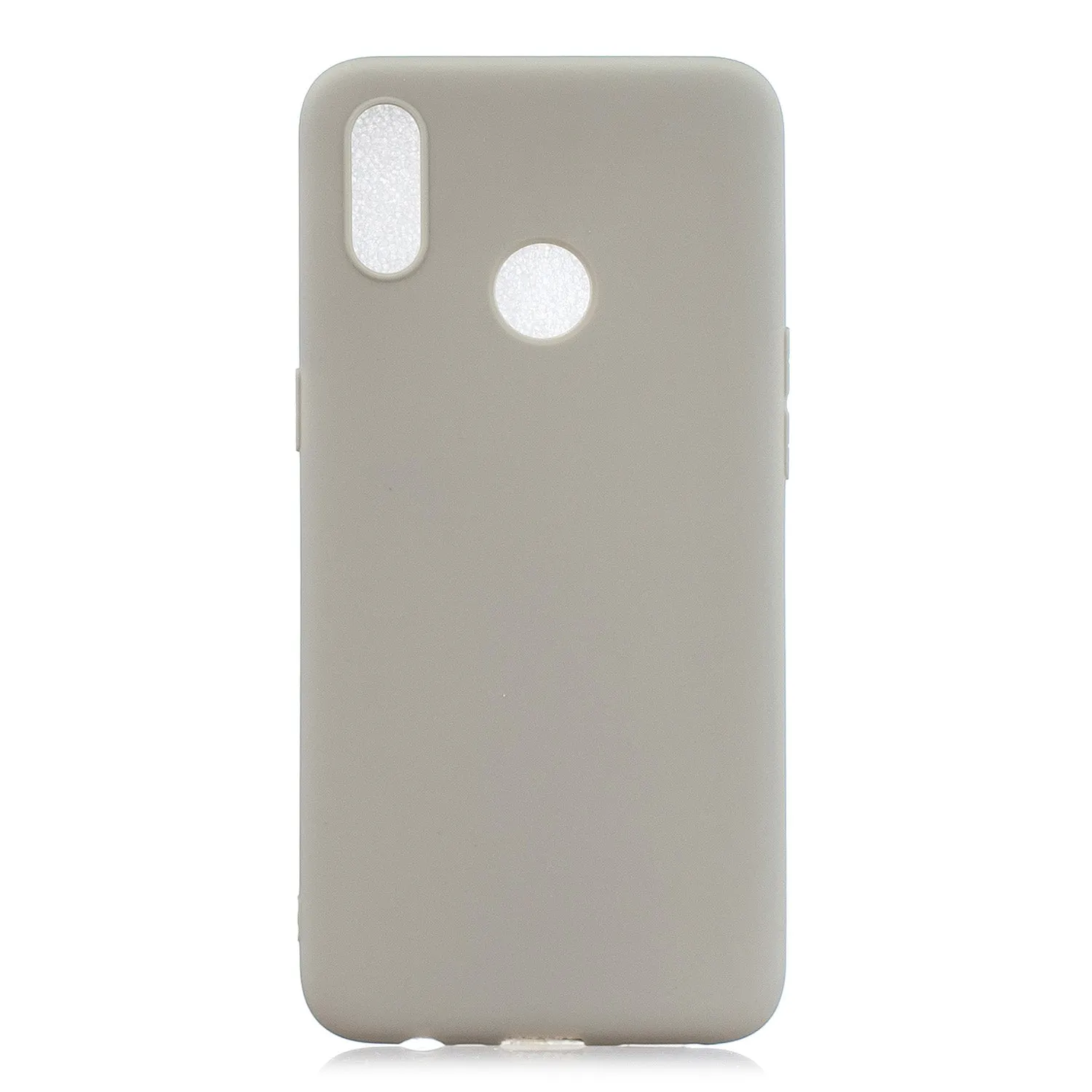 For OPPO Realme 3 Lovely Candy Color Matte TPU Anti-scratch Non-slip Protective Cover Back Case 10