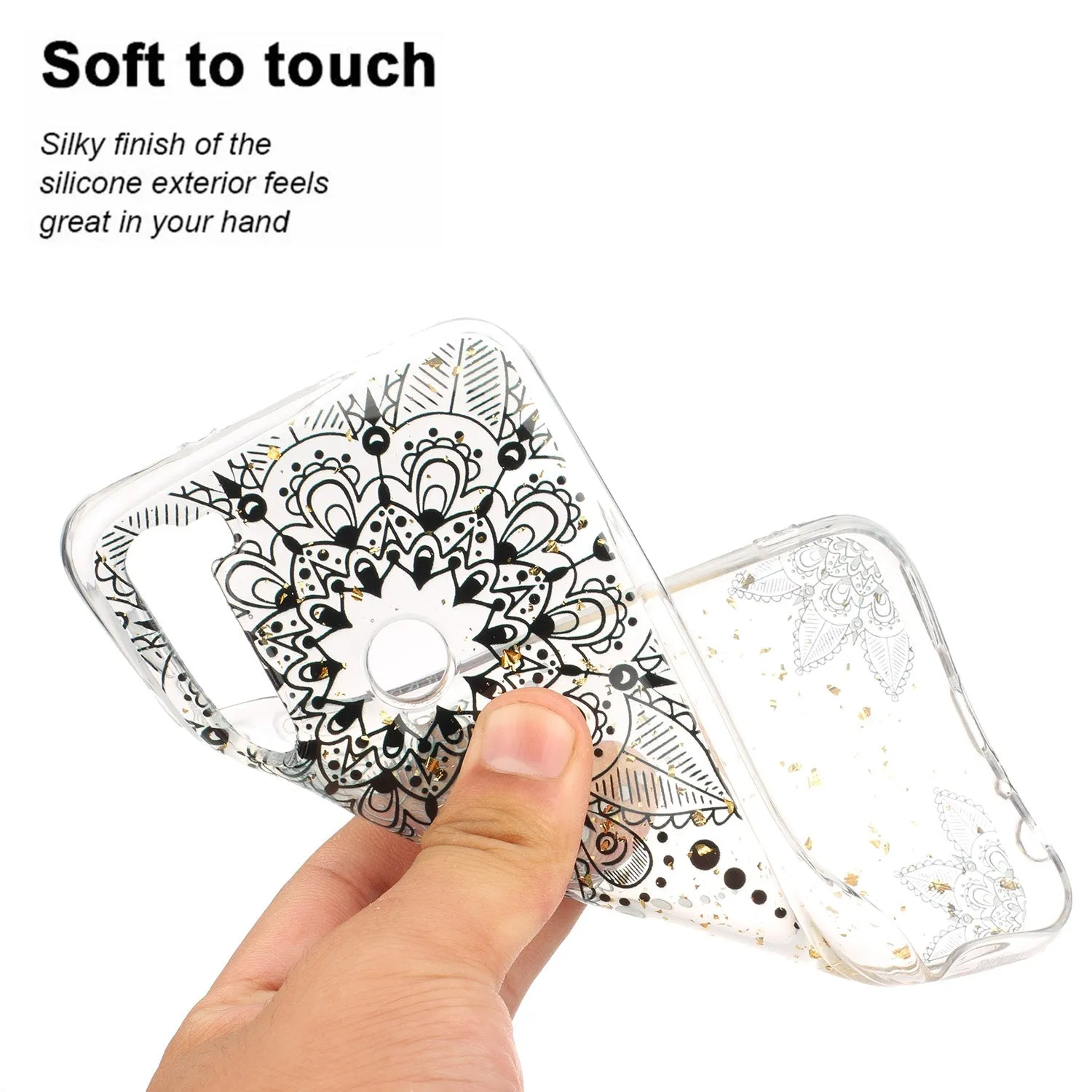 For Redmi Note 8 / Redmi Note 8 Pro Cellphone Cover Beautiful Painted Pattern Comfortable Wear TPU Phone Shell 5