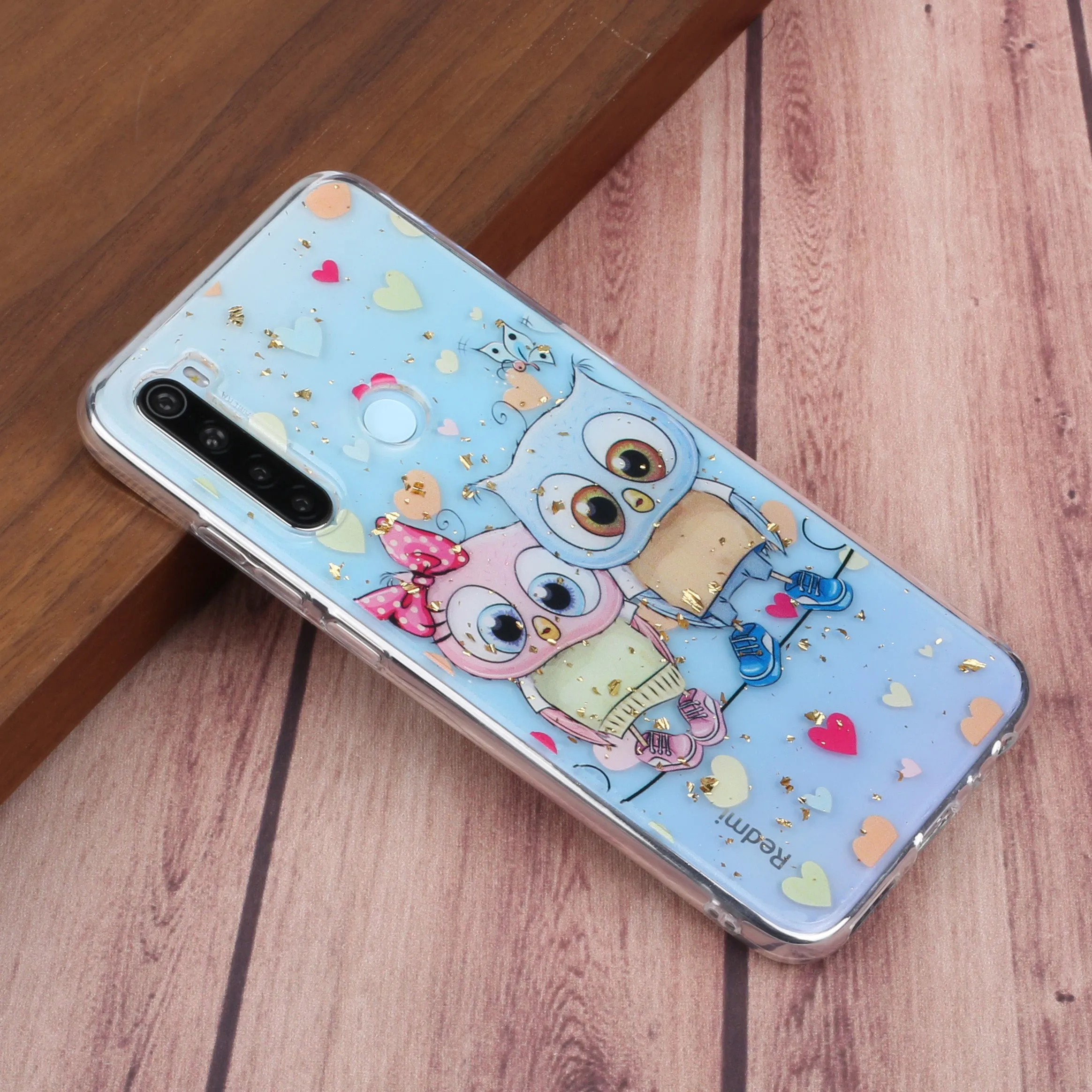 For Redmi Note 8 / Redmi Note 8 Pro Cellphone Cover Beautiful Painted Pattern Comfortable Wear TPU Phone Shell 5
