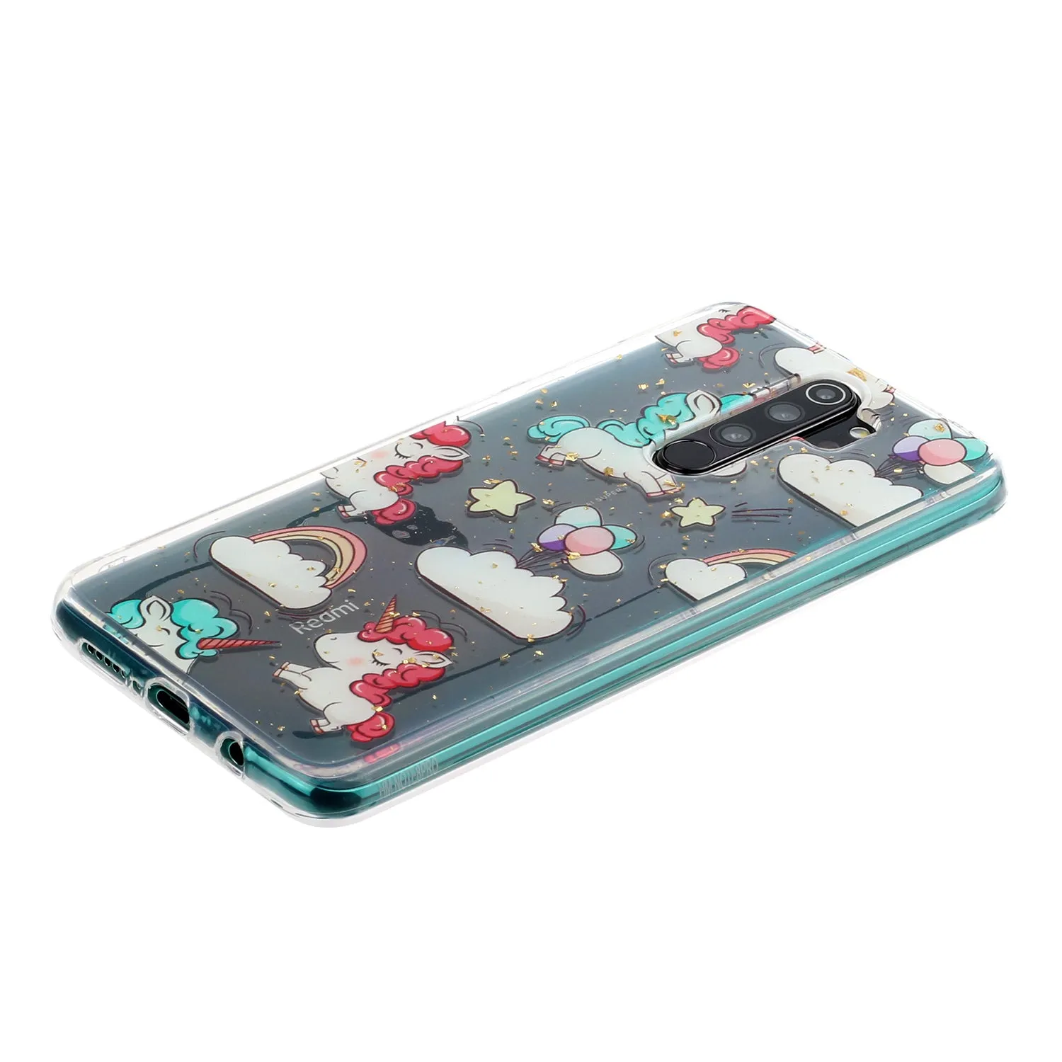 For Redmi Note 8 / Redmi Note 8 Pro Cellphone Cover Beautiful Painted Pattern Comfortable Wear TPU Phone Shell 9
