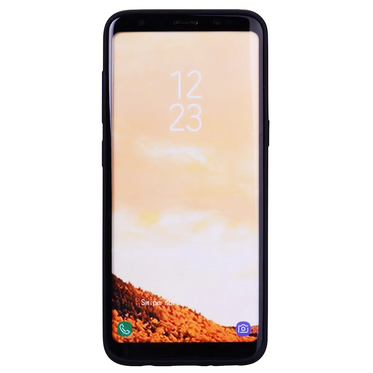 for Samsung S8 plus Lovely Candy Color Matte TPU Anti-scratch Non-slip Protective Cover Back Case black