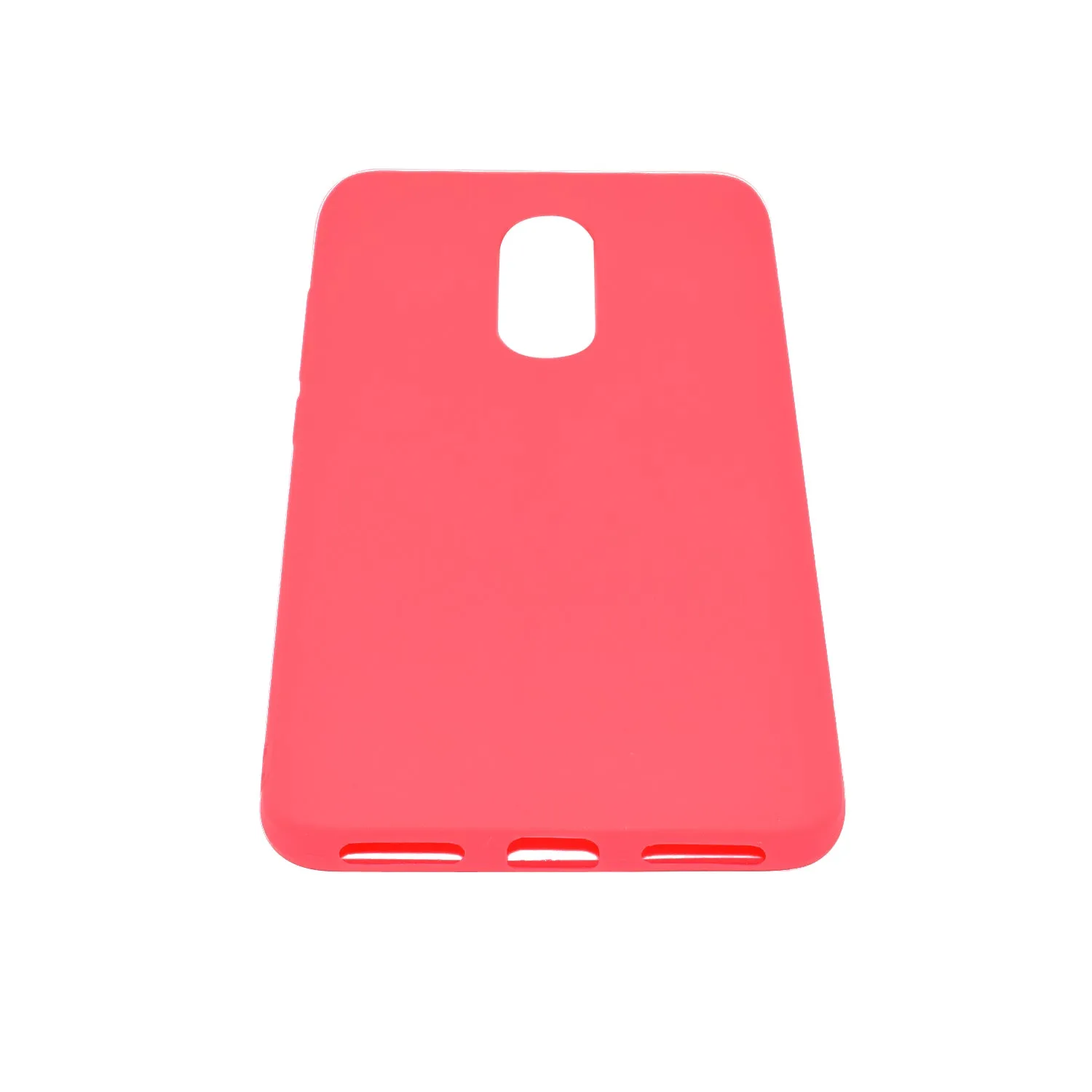 for XIAOMI Redmi NOTE 4X/NOTE 4 Lovely Candy Color Matte TPU Anti-scratch Non-slip Protective Cover Back Case dark pink