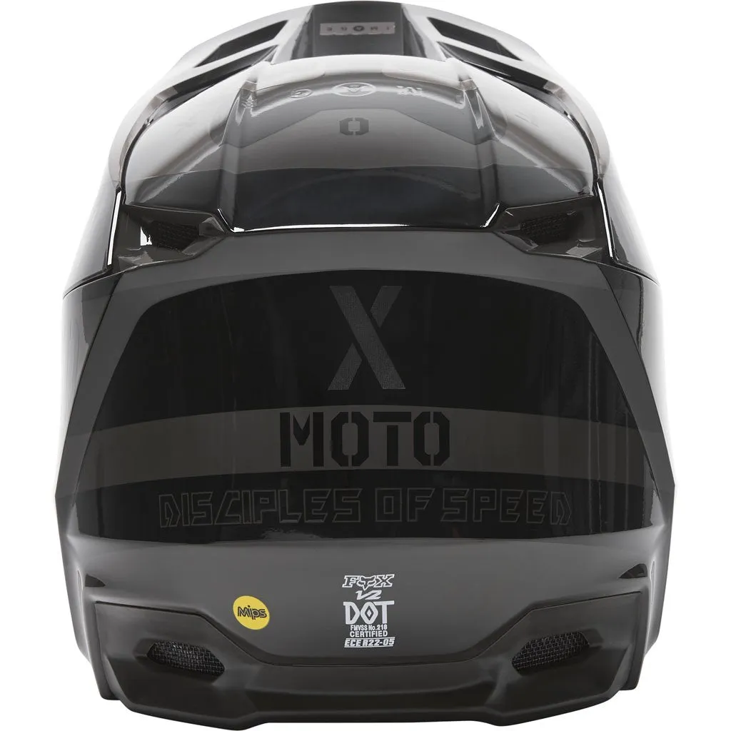 Fox - 2022 V2 Nobyl Black Helmet