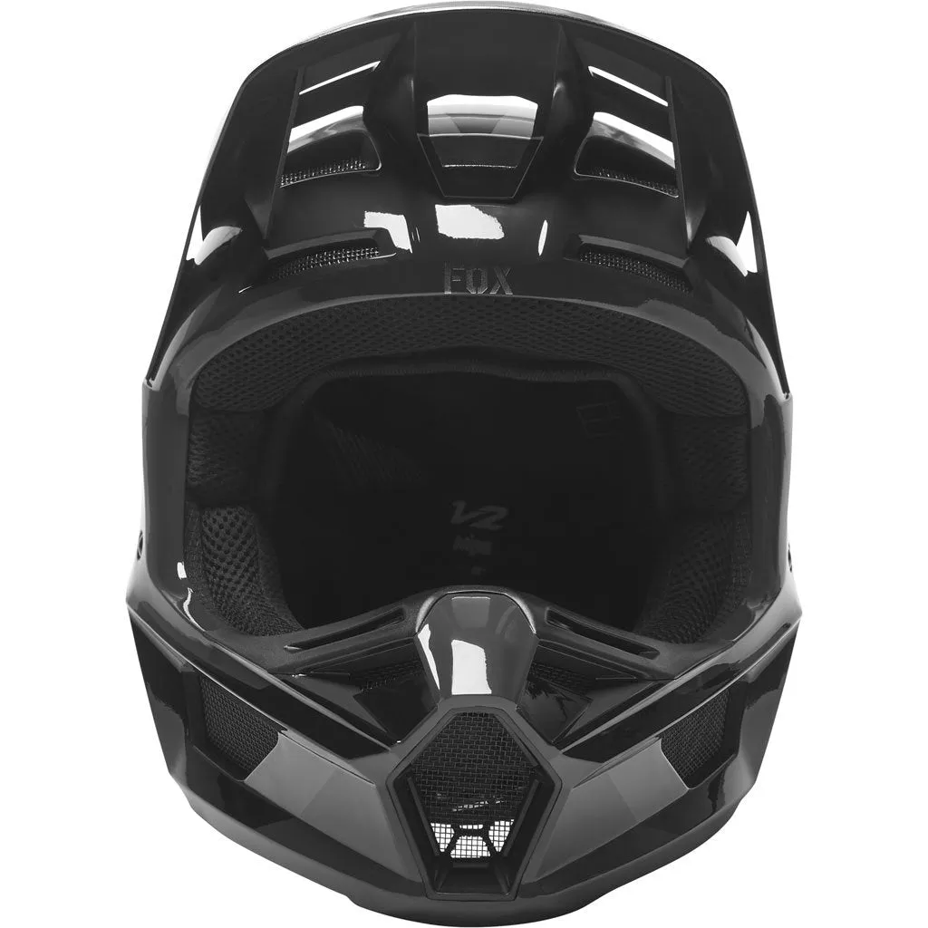 Fox - 2022 V2 Nobyl Black Helmet
