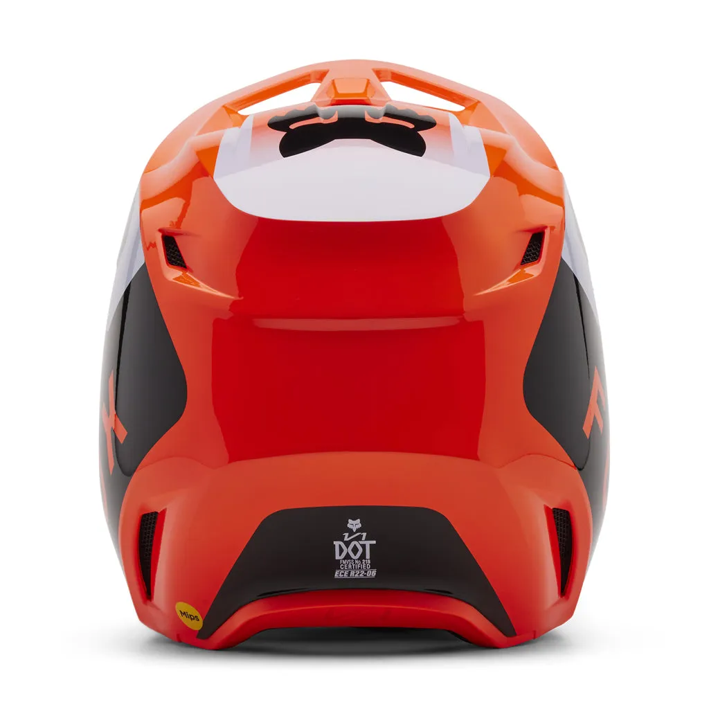 Fox - 2025 V1 Lean Flo Orange Helmet