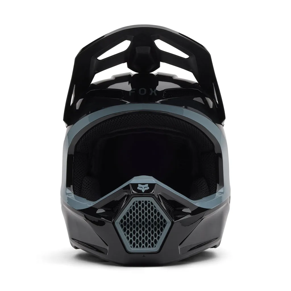 Fox - 2025 Youth V1 Black Taunt Helmet