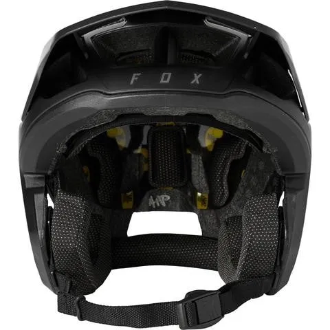 Fox Dropframe Pro Helmet As Black