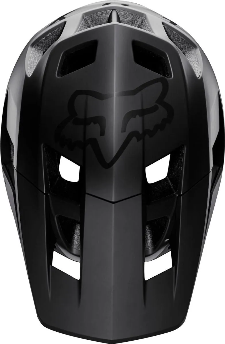 Fox Dropframe Pro Helmet As Black