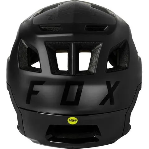 Fox Dropframe Pro Helmet As Black