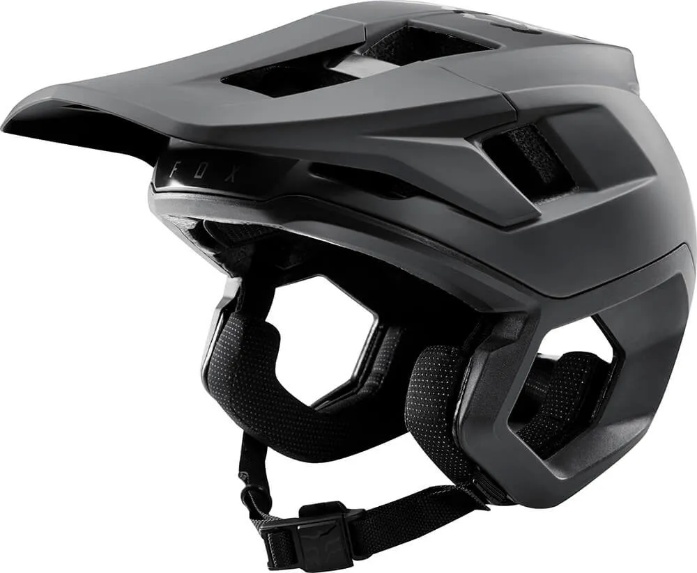 Fox Dropframe Pro Helmet As Black