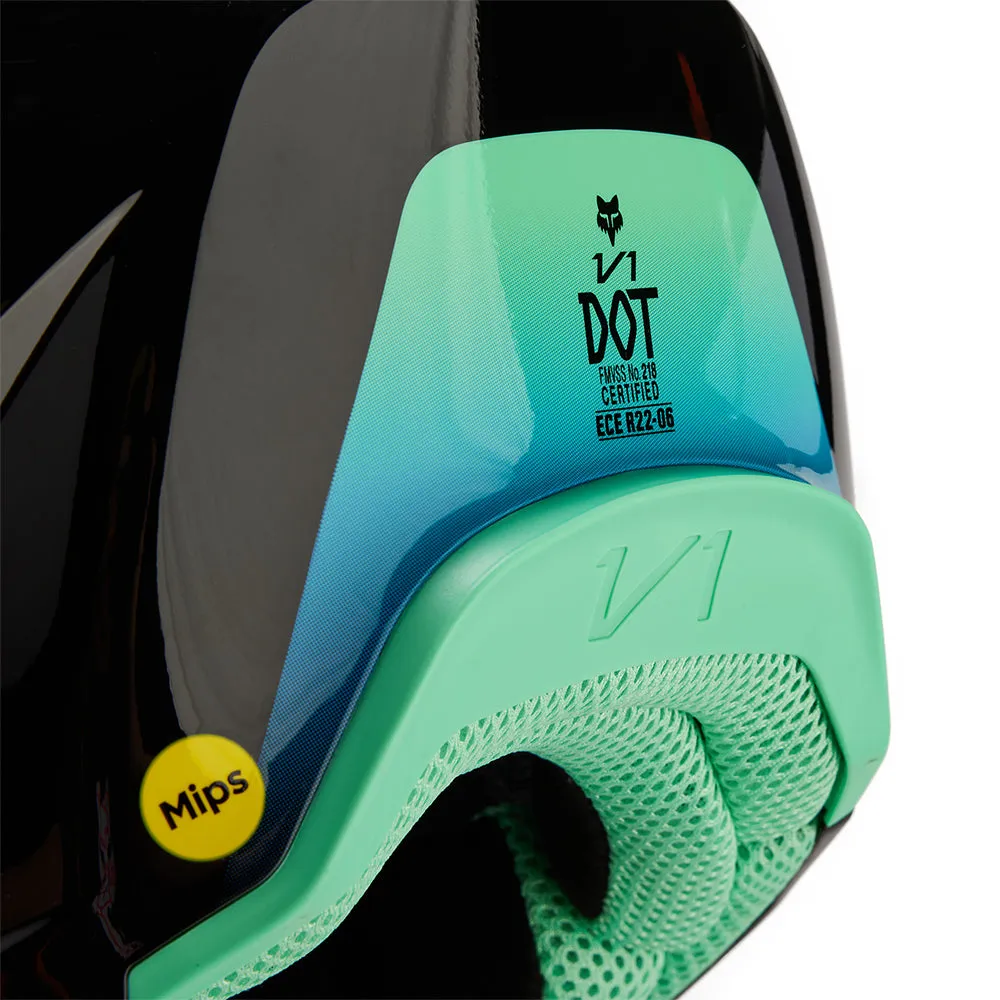 FOX V1 BALLAST HELMET MIPS CE [BLACK/BLUE]
