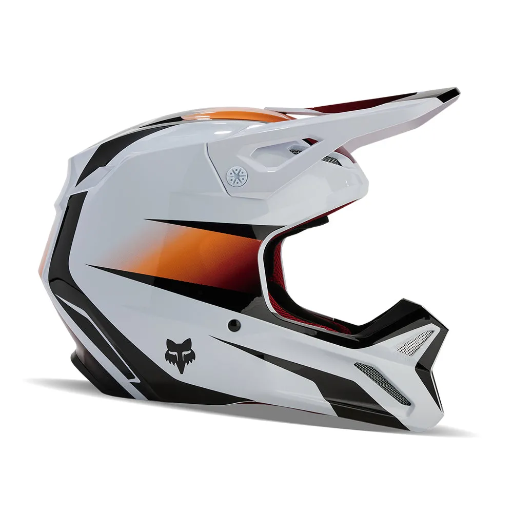 FOX V1 FLORA HELMET MIPS CE [WHITE/BLACK]