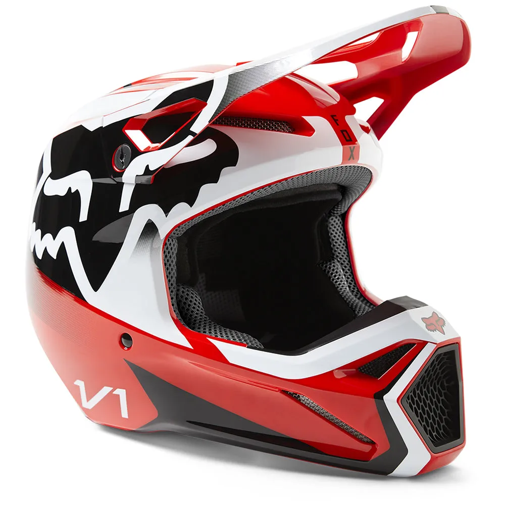 FOX V1 LEED HELMET MIPS ECE [FLO RED]