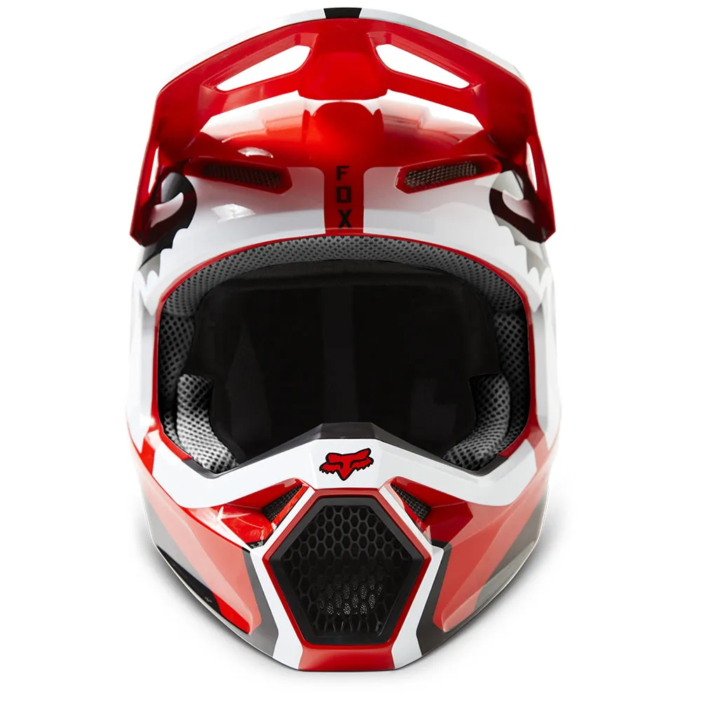 FOX V1 LEED HELMET MIPS ECE [FLO RED]