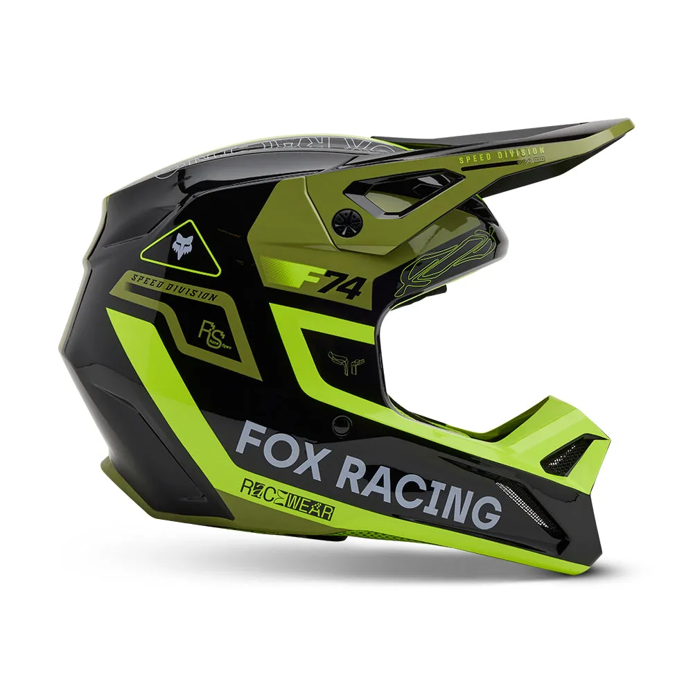 FOX V1 RACE SPEC HELMET MIPS CE [PALE GREEN]