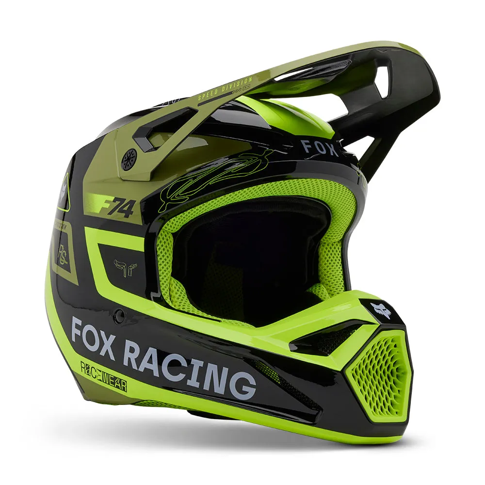 FOX V1 RACE SPEC HELMET MIPS CE [PALE GREEN]