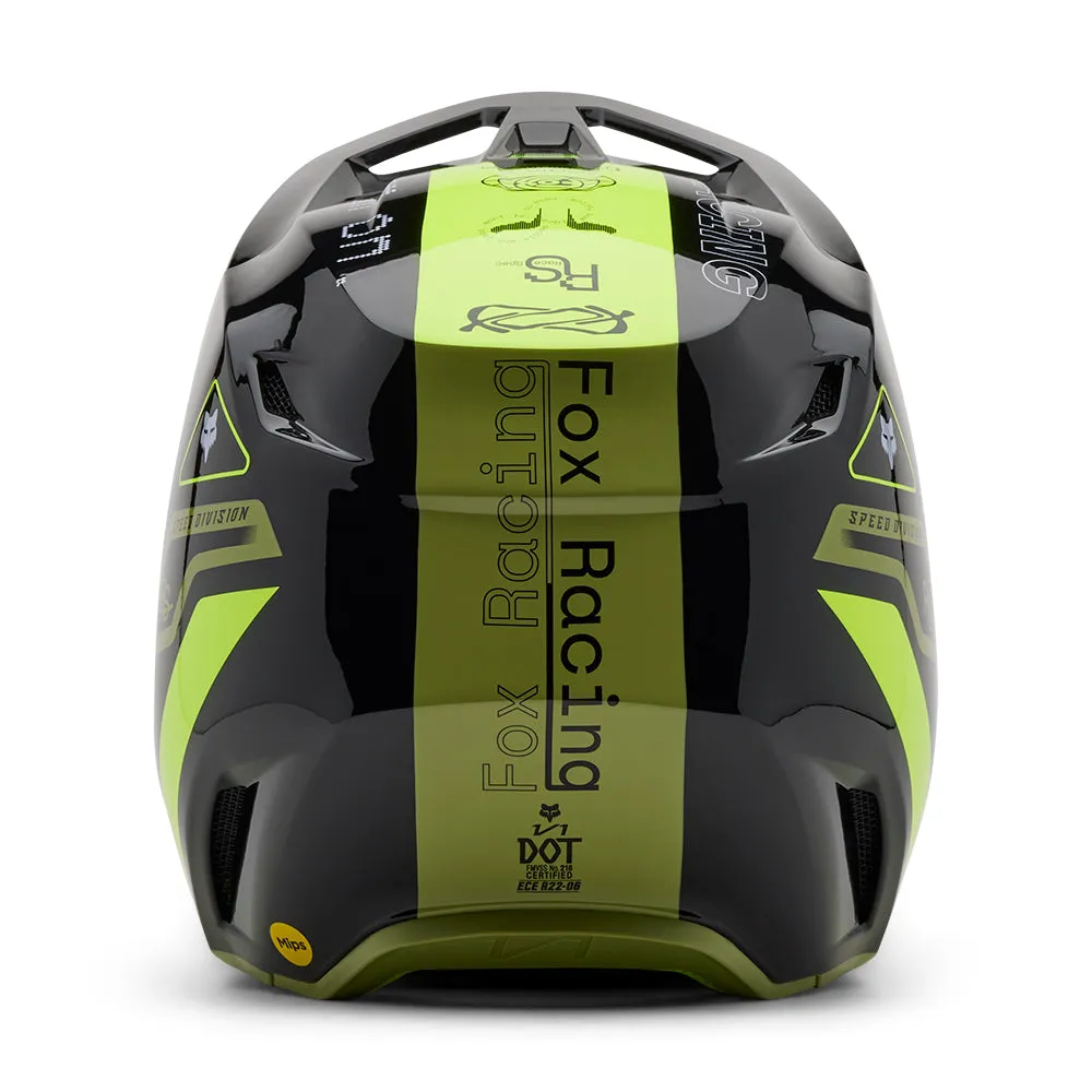 FOX V1 RACE SPEC HELMET MIPS CE [PALE GREEN]