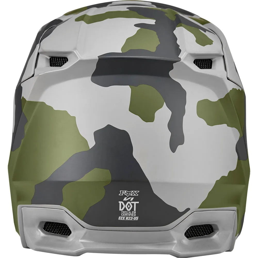 FOX V1 YOUTH PRZM CAMO SE HELMET ECE [CAMO]
