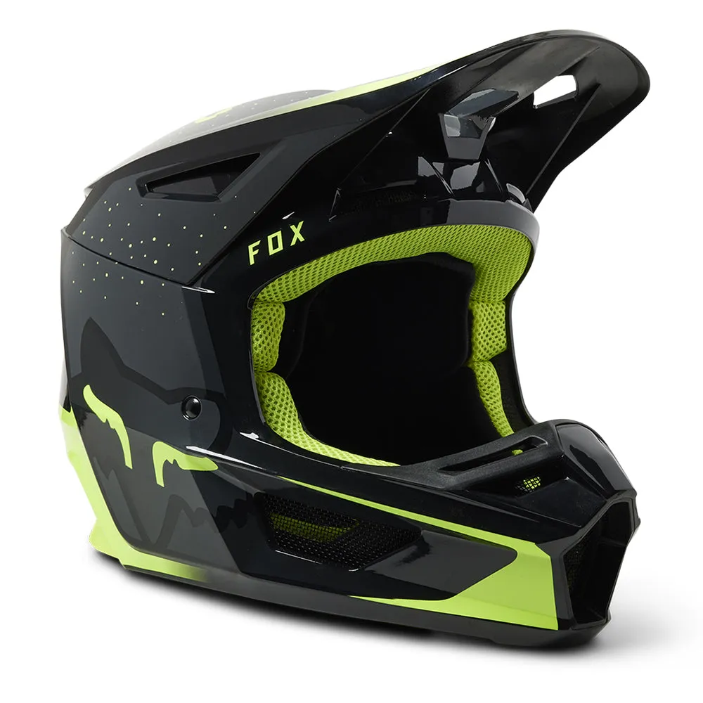 FOX V2 VIZEN HELMET MIPS ECE [FLO YELLOW]