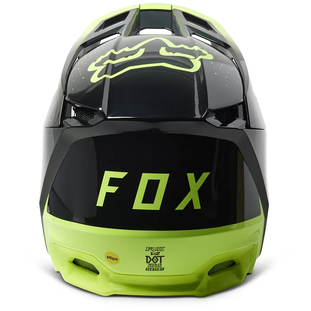 FOX V2 VIZEN HELMET MIPS ECE [FLO YELLOW]
