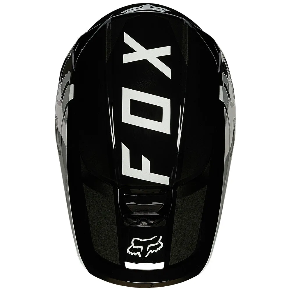 FOX YOUTH MIPS V1 REVN HELMET ECE [BLACK/WHITE]