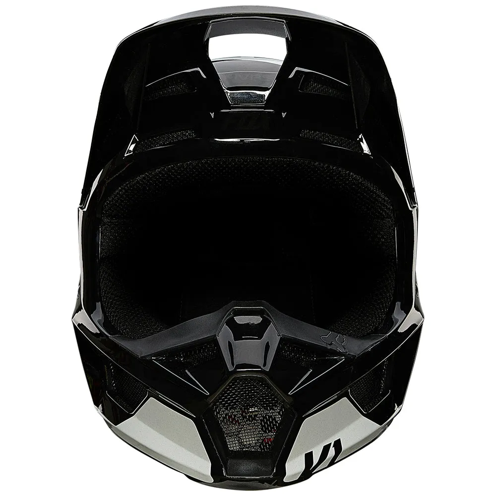 FOX YOUTH MIPS V1 REVN HELMET ECE [BLACK/WHITE]