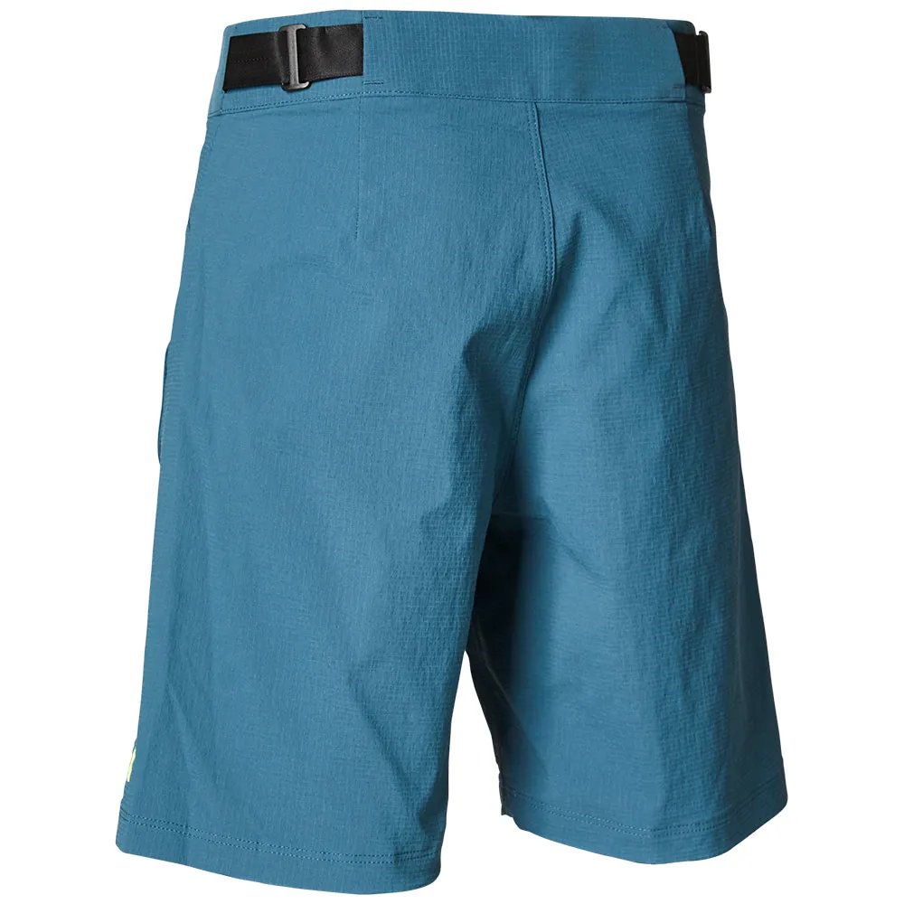 FOX YOUTH RANGER SHORTS W/LINER [SLATE BLUE]