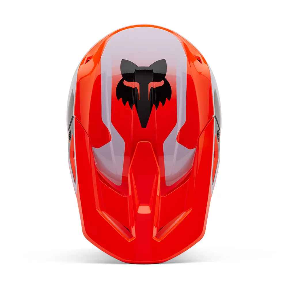 FOX YOUTH V1 LEAN HELMET MIPS CE [FLO ORANGE]