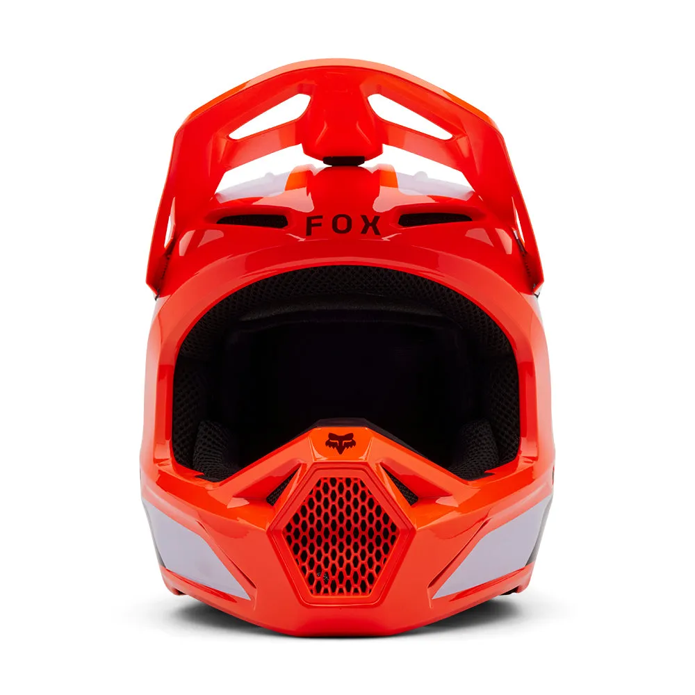 FOX YOUTH V1 LEAN HELMET MIPS CE [FLO ORANGE]