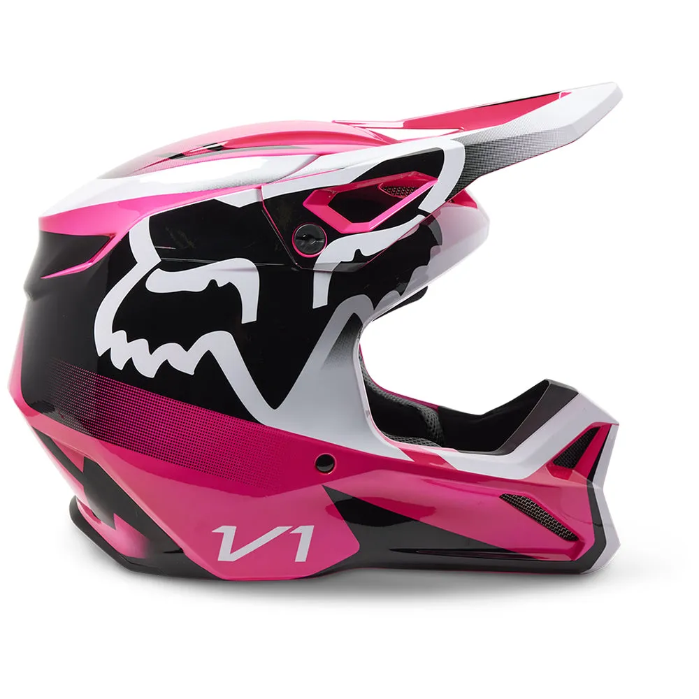 FOX YOUTH V1 LEED HELMET MIPS ECE [PINK] YS
