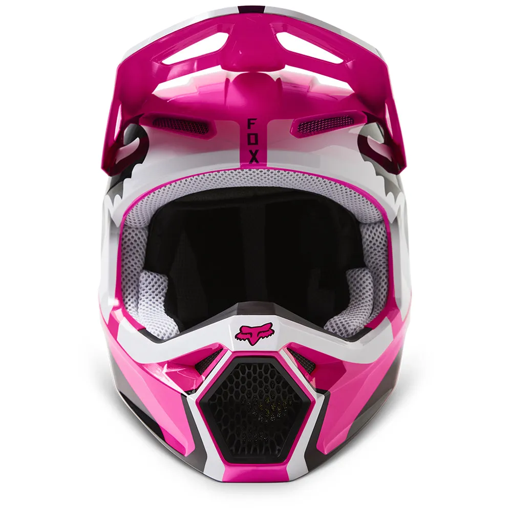 FOX YOUTH V1 LEED HELMET MIPS ECE [PINK] YS