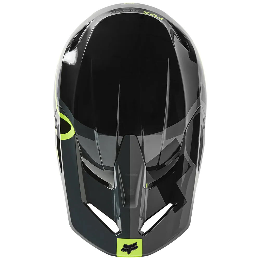 FOX YOUTH V1 XPOZR HELMET MIPS ECE [BLACK/GREY] YS