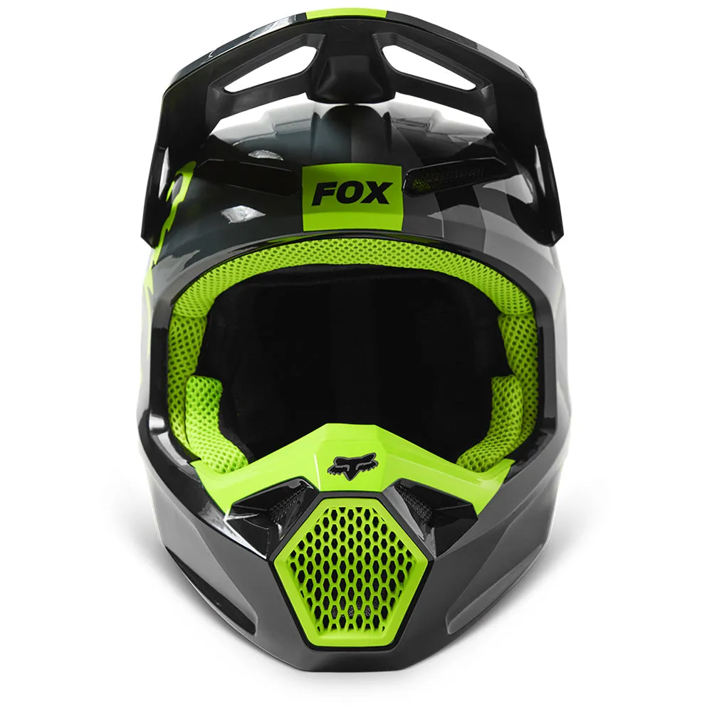 FOX YOUTH V1 XPOZR HELMET MIPS ECE [BLACK/GREY] YS