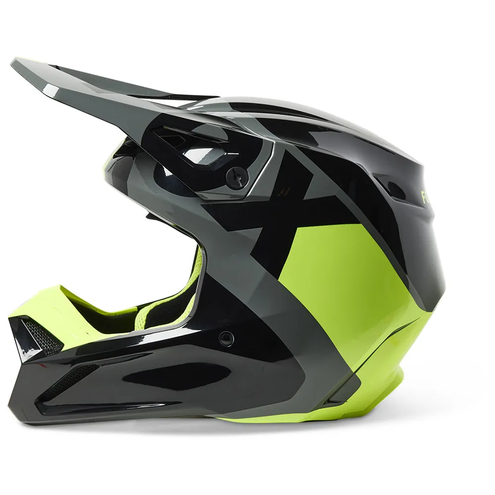 FOX YOUTH V1 XPOZR HELMET MIPS ECE [BLACK/GREY] YS