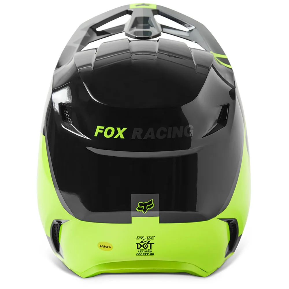 FOX YOUTH V1 XPOZR HELMET MIPS ECE [BLACK/GREY] YS