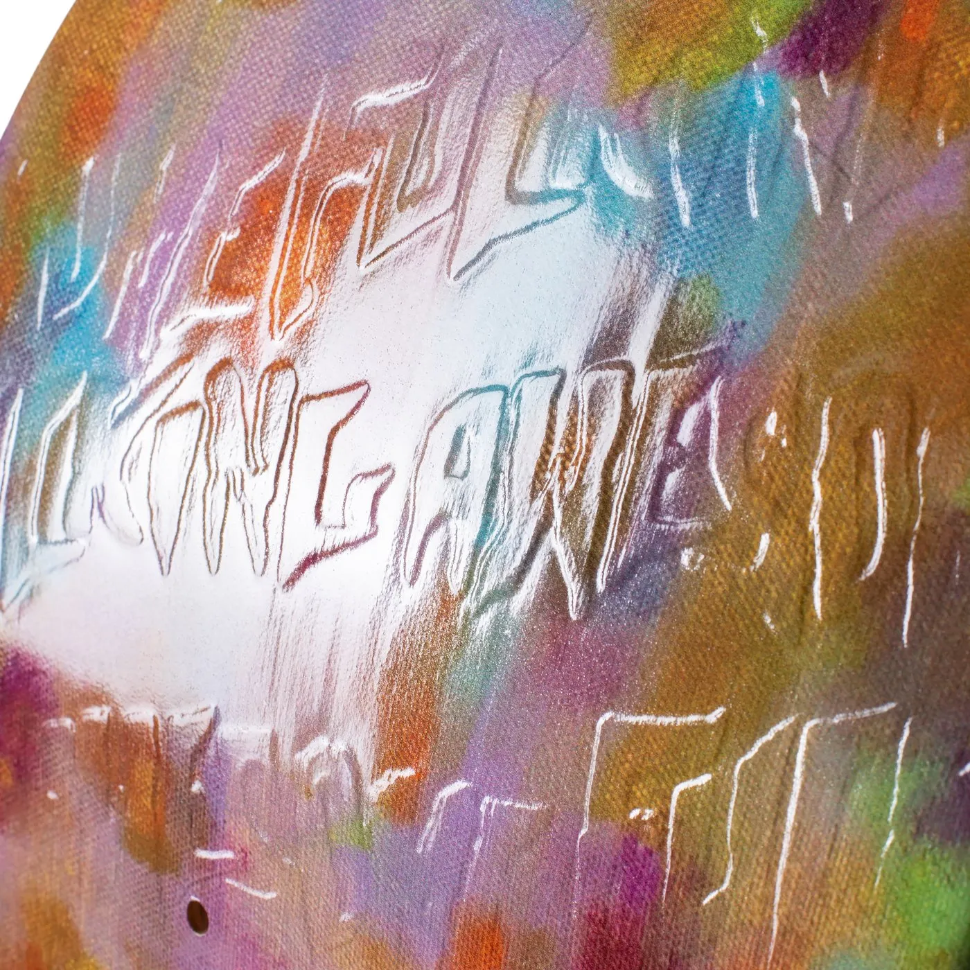 Fucking Awesome Eyes 2 Black Gold/Blue Skateboard Deck - 8.38