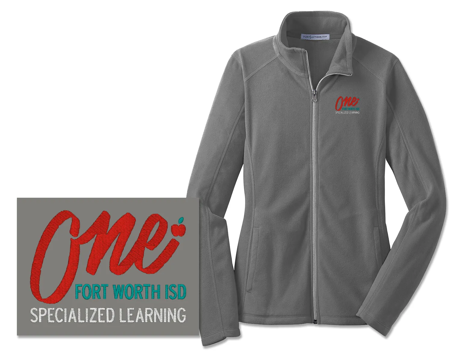 FWISD Specialized Learning Women's Microfleece Jacket