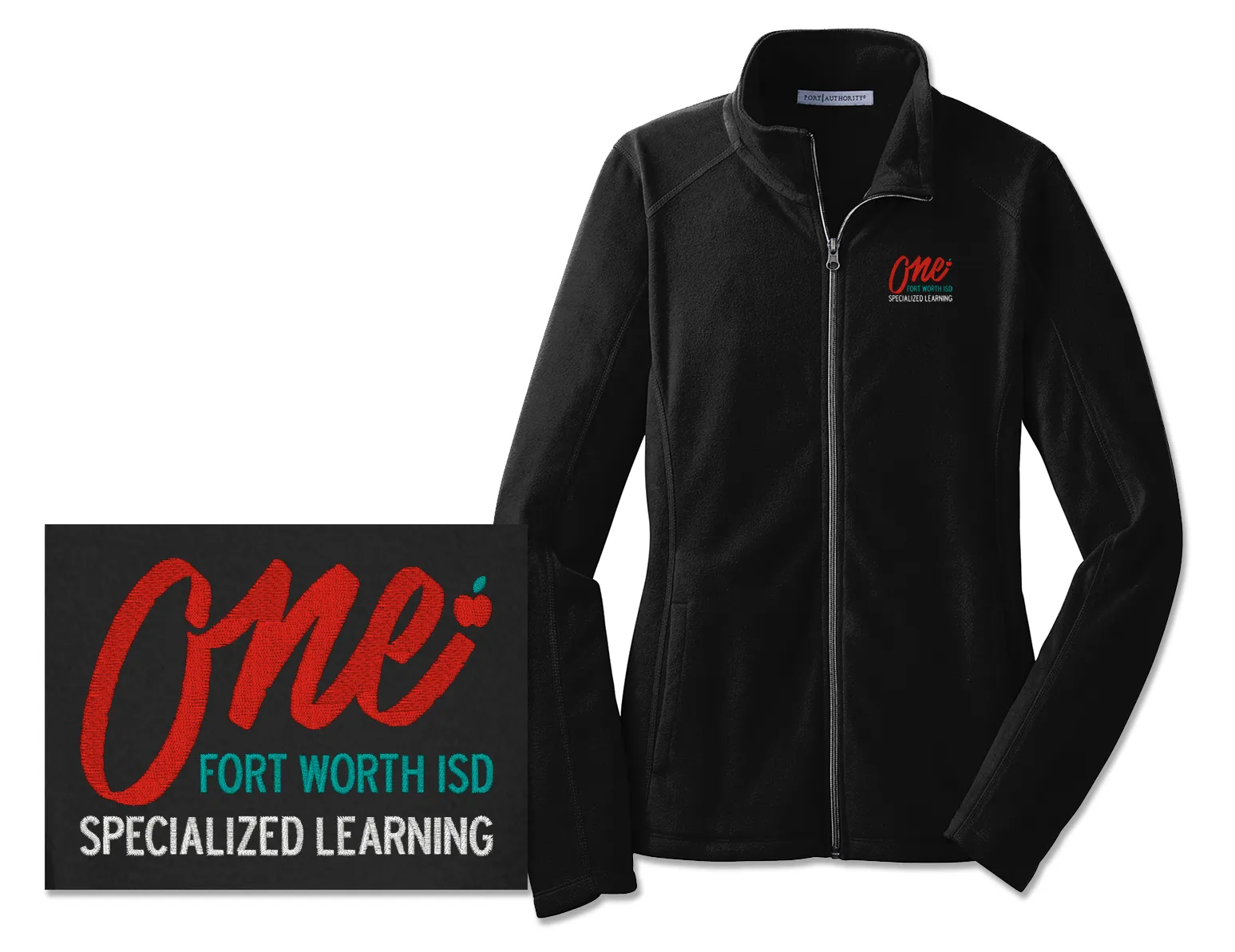 FWISD Specialized Learning Women's Microfleece Jacket