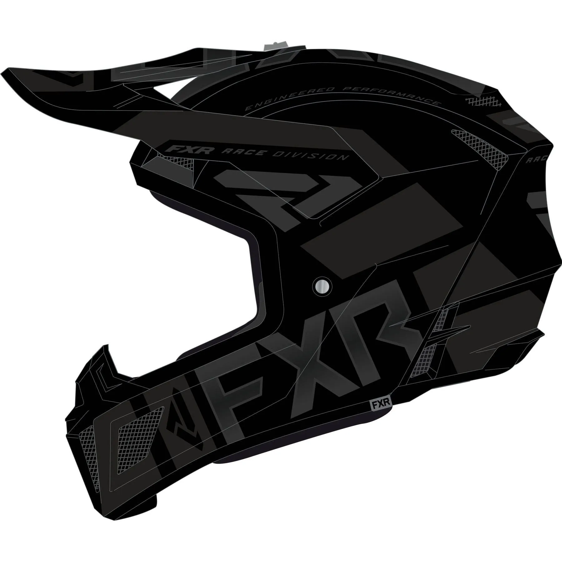 FXR Clutch Cold Stop QRS Helmet - 2022