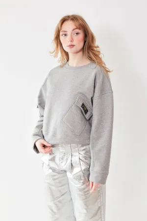 Ganni Heavy Terry Drop Shoulder Sweat