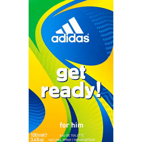 GET READY Eau De Toilette For Men by Adidas, 100ml