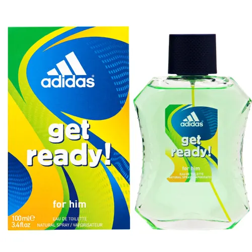GET READY Eau De Toilette For Men by Adidas, 100ml