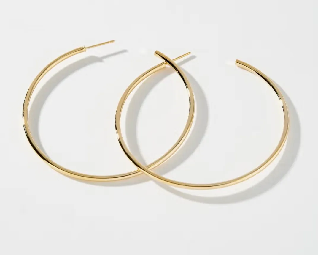 Girly Hollow Hoop Earrings