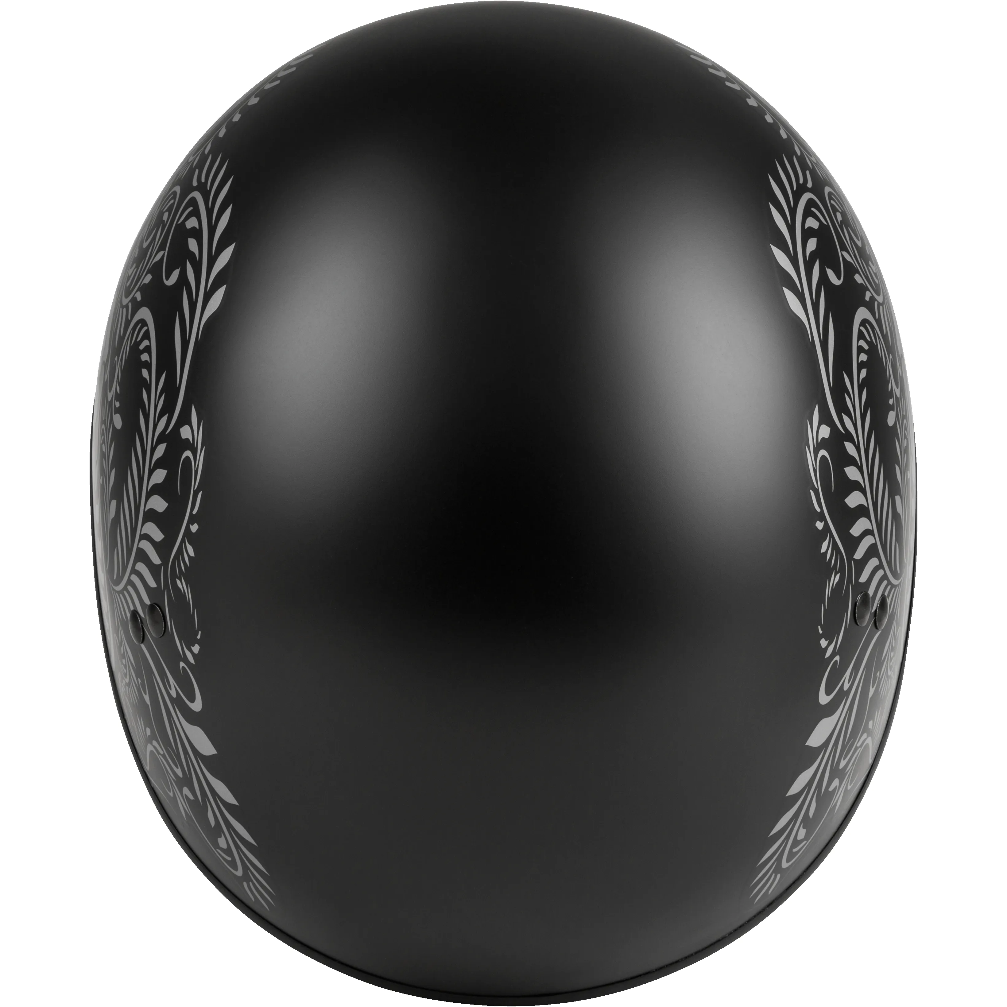 GMAX HH-65 Half Helmet Rose Naked Matte Black/Silver