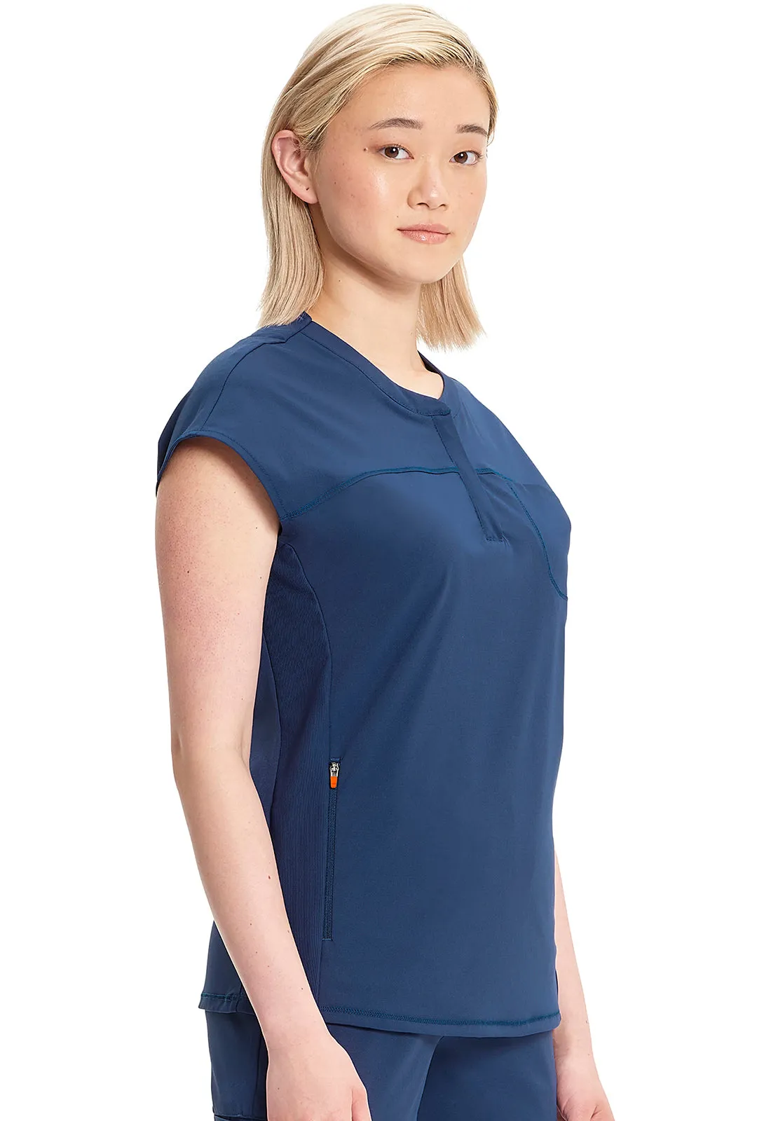 GNR8 IN622A Henley Top Navy
