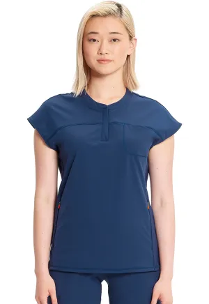 GNR8 IN622A Henley Top Navy