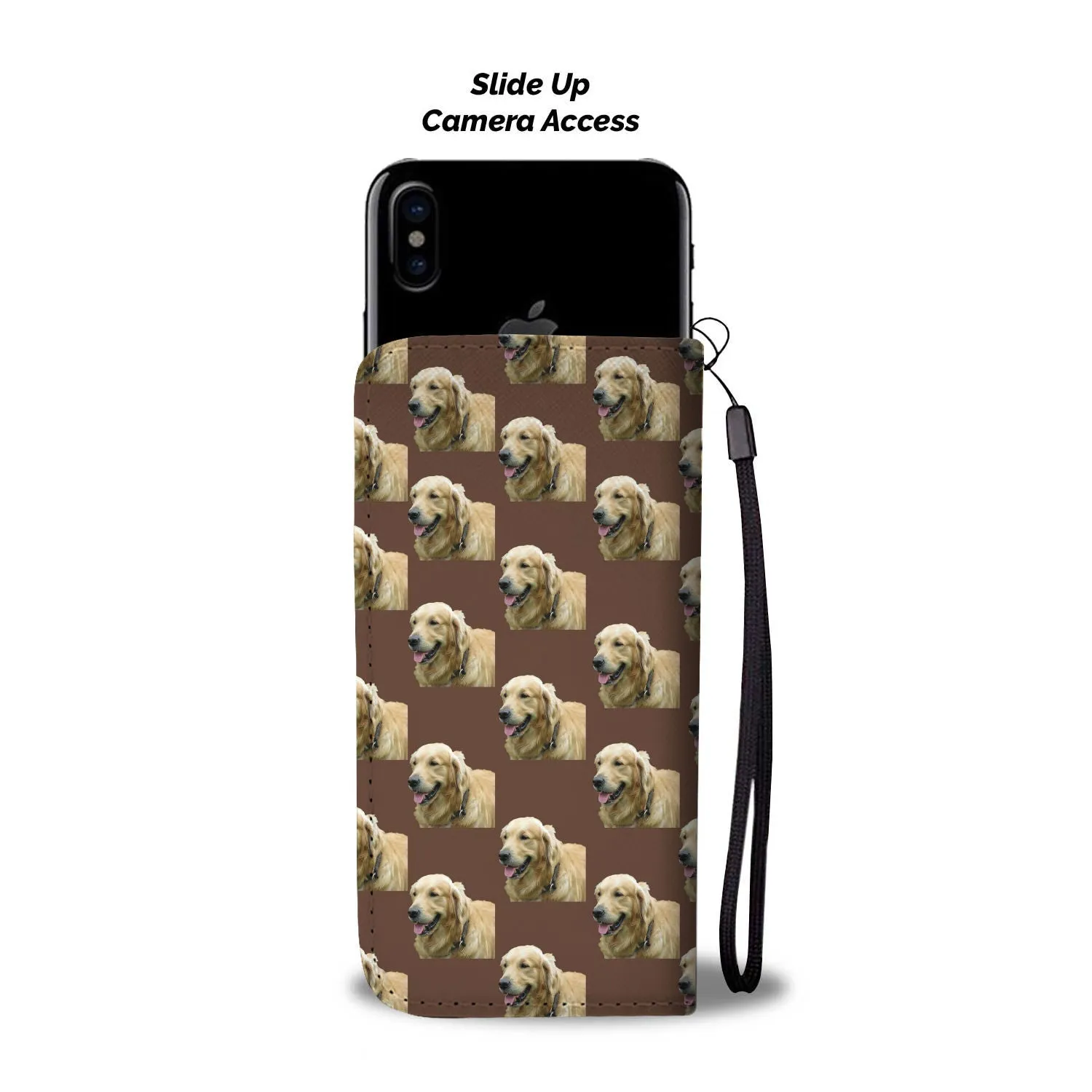 Golden Retriever Phone Case Wallet