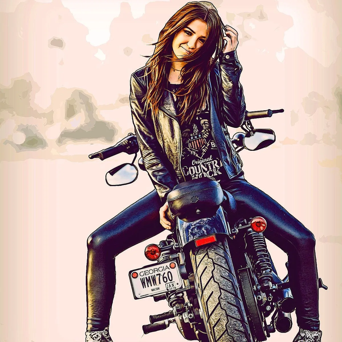 Grand Theft Art Photoshop Action