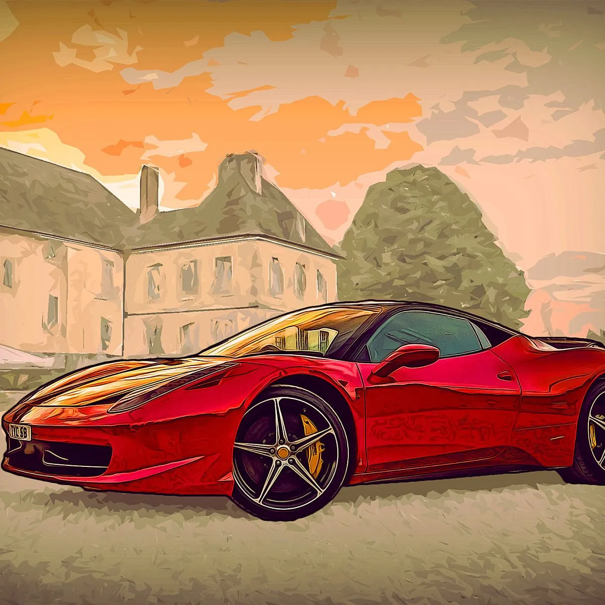 Grand Theft Art Photoshop Action